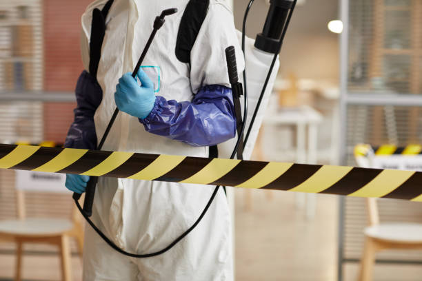 Professional Biohazard Cleanup technician working in Oak Grove, KY
